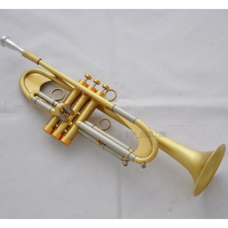Professional Germany Design Bb Trumpet Horn Reverse Leadpipe With Case