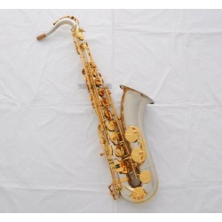 Professional Cupronickel Body Tenor Bb Saxophone sax High F# With Case
