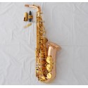 Customized 54 Alto Saxophone Professional Rose Brass Eb Sax With Case