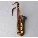 Professional Black Nickel C Melody Saxophone High F# Abalone Key 2-necks with Case
