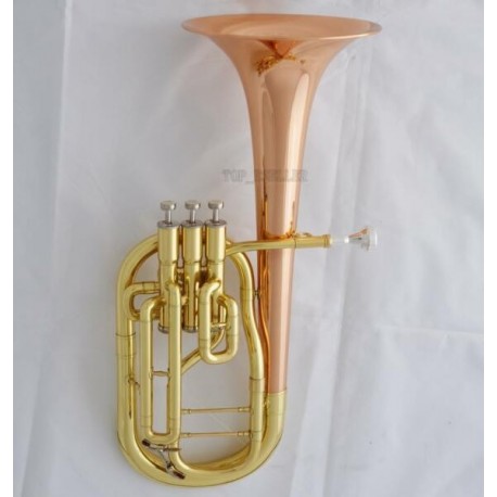 High Grade Rose Brass Bell Alto Horn Eb Keys 3 Piston in stock With Case