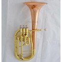 High Grade Rose Brass Bell Alto Horn Eb Keys 3 Piston in stock With Case