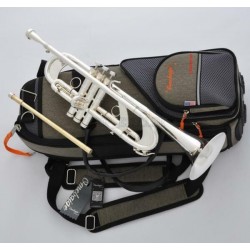 Professional Heavy Detachable Bell Trumpet Silver horn Monel Valve With Case