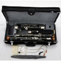 Professional Black Full size Bassoon C Tone Silver Key 2 c cupronickel Bocal