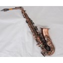 Professional Red Antique 54 Reference Alto Saxophone Eb High F# Sax Abalone Keys