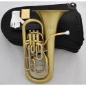 Professional Matt Brass Compensating System Euphonium Horn B-Flat Monel Valves