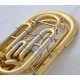 Professional Gold Superbrass Compensating Baritone horn Cupronickel tuning pipe