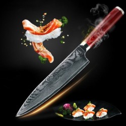 8 Inch Chef Knife 67-Layer Japanese Vg10 Damascus Stainless Steel Kitchen Knives