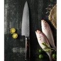 Cuchillo de chef de 8 '' japonés Vg10 Damasco Cuchillos de cocina de acero inoxidable Mejor oferta