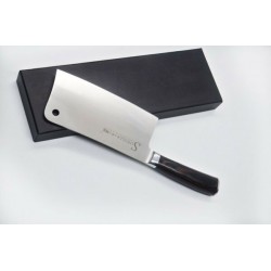 Meat Cleaver Bone Chopping Sharp Butcher 7" Knife Blade Wood Handle Top Quality