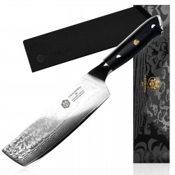 7'' Chef Knife Japanese Damascus Stainless Steel Nakiri Kitchen Knife Chopper