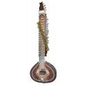 Fully Carved Electric-Acoustic Studio Sitar from Calcutta