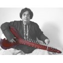 Pro-Grade Hansa Veena (Mohan Veena Variation) Cedar Wood Slide Guitar-Sitar Fusion, Acoustic Electric