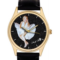 Marilyn Monroe Classic Seven Year Itch Cult Art Solid Brass Hollywood Wrist Watch