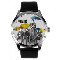 The Beatles Abbey Road Umbrella Art Collectible Wrist Watch in Solid Brass.