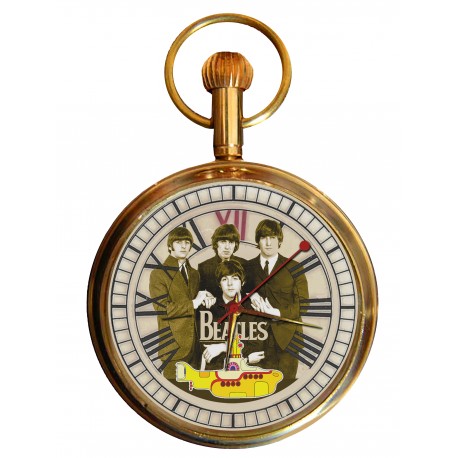 The Classic Beatles Yellow Submarine Collectible Roman Dial Wrist Watch in Solid Brass