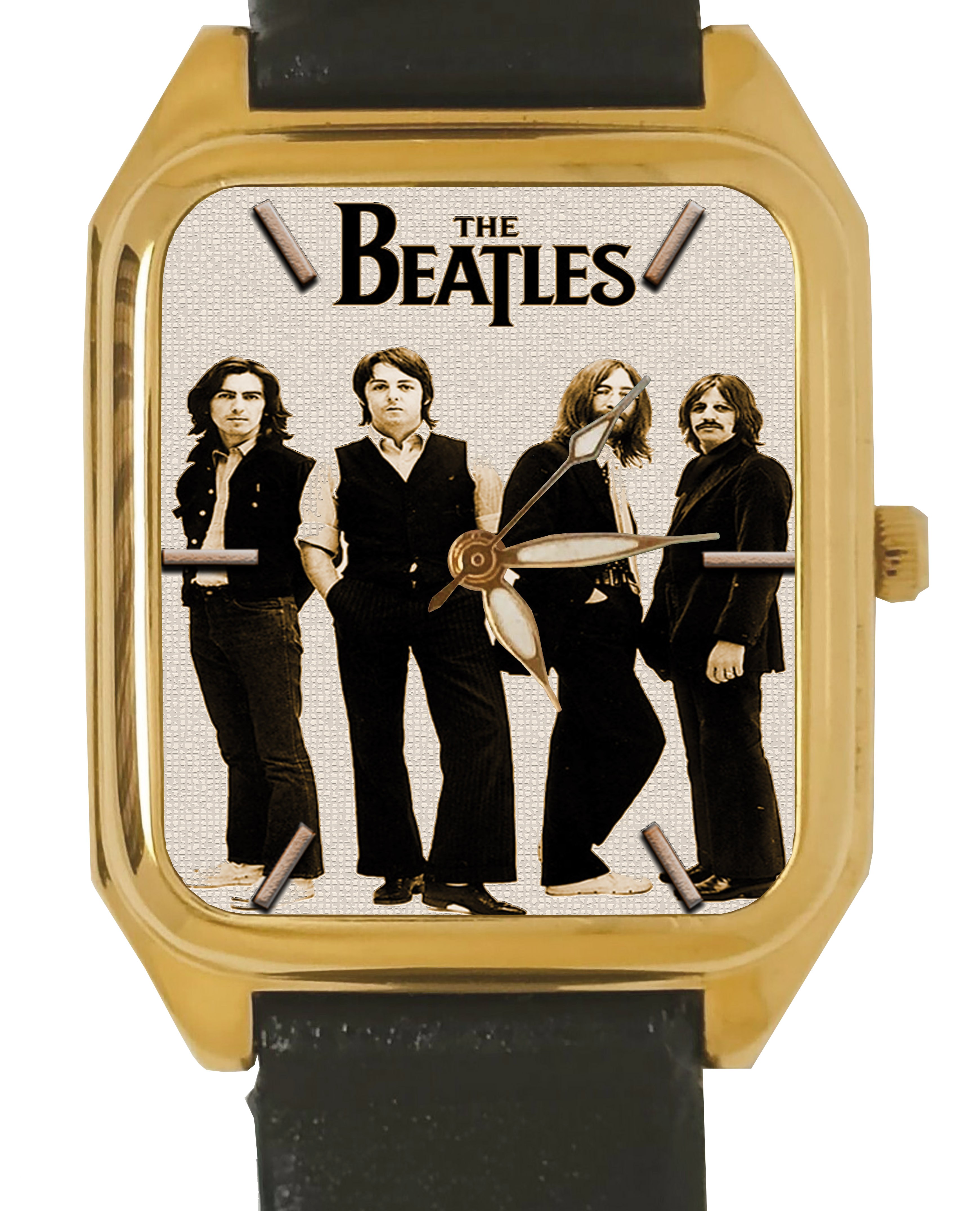 NEW Vintage Beatles Apple Corps Beatles Group Watch BOO109 New Needs  Battery | eBay