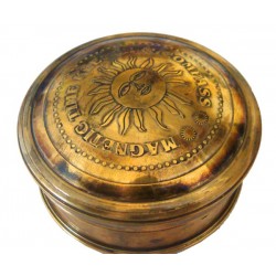 Multi-function World Time Sundial Victorian Compass