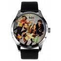 Classic Original Modernist Art "Helter Skelter" The Beatles Solid Brass Collectible Watch