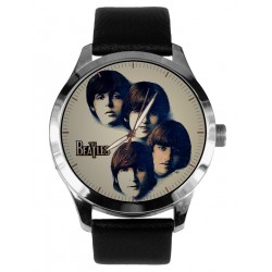 The Beatles, Beautiful Soft Focus Portrait Art Solid Brass Wrist Watch