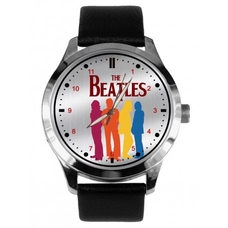 The Beatles, Beautiful Soft Focus Portrait Art Solid Brass Wrist Watch