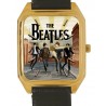 The Beatles Helter Skelter Contemporary Art Solid Brass Rectangular Wrist Watch