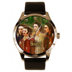 Just Wait till We Grow Up! The Beatles as Kids, Solid Brass Collectible Wrist Watch