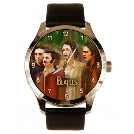 Just Wait till We Grow Up! The Beatles as Kids, Solid Brass Collectible Wrist Watch