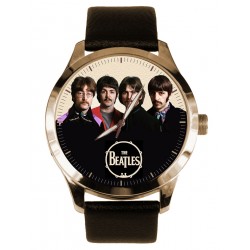 The Early Beatles, Vintage 1966 Original Beatles Portrait Art Solid Brass Watch