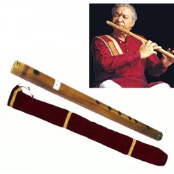Especial 4/F Flauta Bansuri de Bajo Indio. 26 pulgadas. Grado Profesional