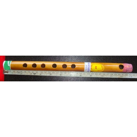 4 / F Pequeño 11-pulgadas fabricante de melodías indio Bansuri Flauta. ¡Digitación más fácil!