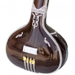Deluxe Gents Professional Tanpura. 6 strings. Full size.