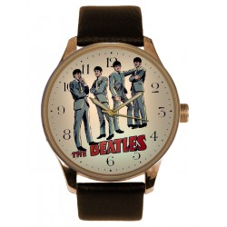 The Beatles Classic Vintage Promotional Art Dial Solid Brass Collectible Watch