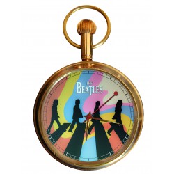 THE BEATLES - Reloj de bolsillo de la banda De Sergeant Pepper's Lonely Hearts Club
