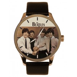 The Beatles 1964 Vintage Early Album Art Solid Brass Collectible Watch