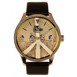 The Beatles Vintage Fab Four Portrait Art Copper-Finish Solid Brass Collectible Watch