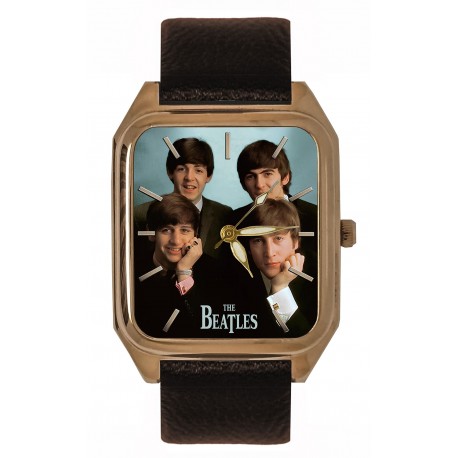 The Beatles Classic 24 Hour Dial Original Portrait Art Solid Brass Collectible Watch