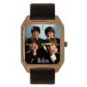 Beautiful Blue The Beatles High Resolution Portrait Art Solid Brass Collectible Tank Watch