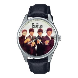 The Beatles, Beautiful Eye-Catching Fab Four Art Solid Brass Collectible Watch