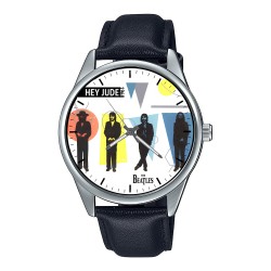The Beatles, Iconic Champagne Celebration Portrait Fab Four Art Solid Brass Collectible Watch