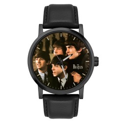 The Beatles, Important 1968 Hey Jude! EP Cover Artwork Dial Solid Brass Collectible Watch