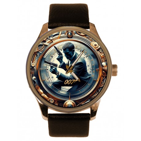 Collectible 007 James Bond Spectre Promotional Solid Brass Watch. Daniel Craig