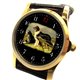 Collie Collies Classic Elegant Dog Lover's Collectible Wrist Watch. Fondo negro