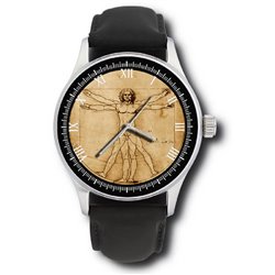 Leonardo Da Vinci Vitruvian Man Watch