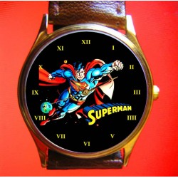 SUPERMAN - Man of Steel - Collectible Boys' Wrist Watch