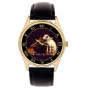 Nipper Jack Russell Terrier His Master's Voice Gramophone Art Brass Wrist Watch. HMV