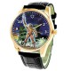 He Man and the Masters of the Universe Vintage Art Brass Wrist Watch