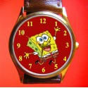 Spongebob Squarepants - Reloj de pulsera coleccionable Vintage Comic Art