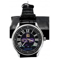 The Phantom, the Ghost Who Walks, Stunning Lee Falk Original Action Art Wrist Watch