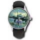 USAAF B-17 Flying Fortress Rare WW-II Aviation Art Wrist Watch